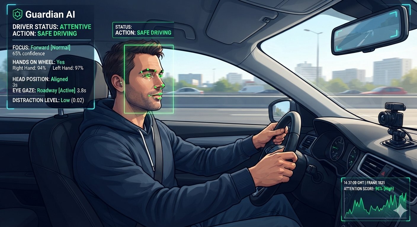 Driver action detection
